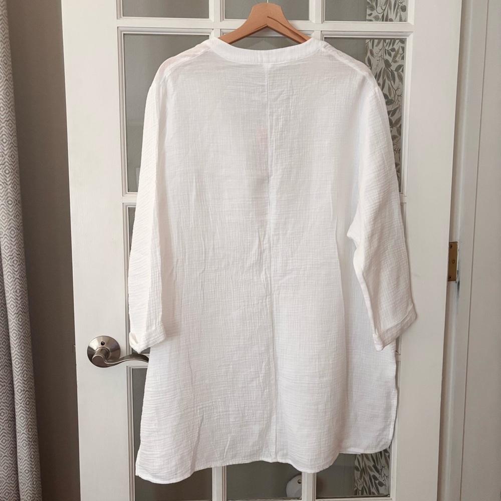 KONA SOL Gauze Pullover Cover-Up Sz L NWT - Picture 9 of 12